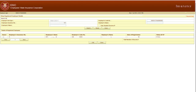 ESIC IP Details Update कैसे करें?
