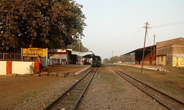 dhamtari railway track
